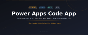 Power Apps Code App: Build the Best M365 FAQ App (2026)