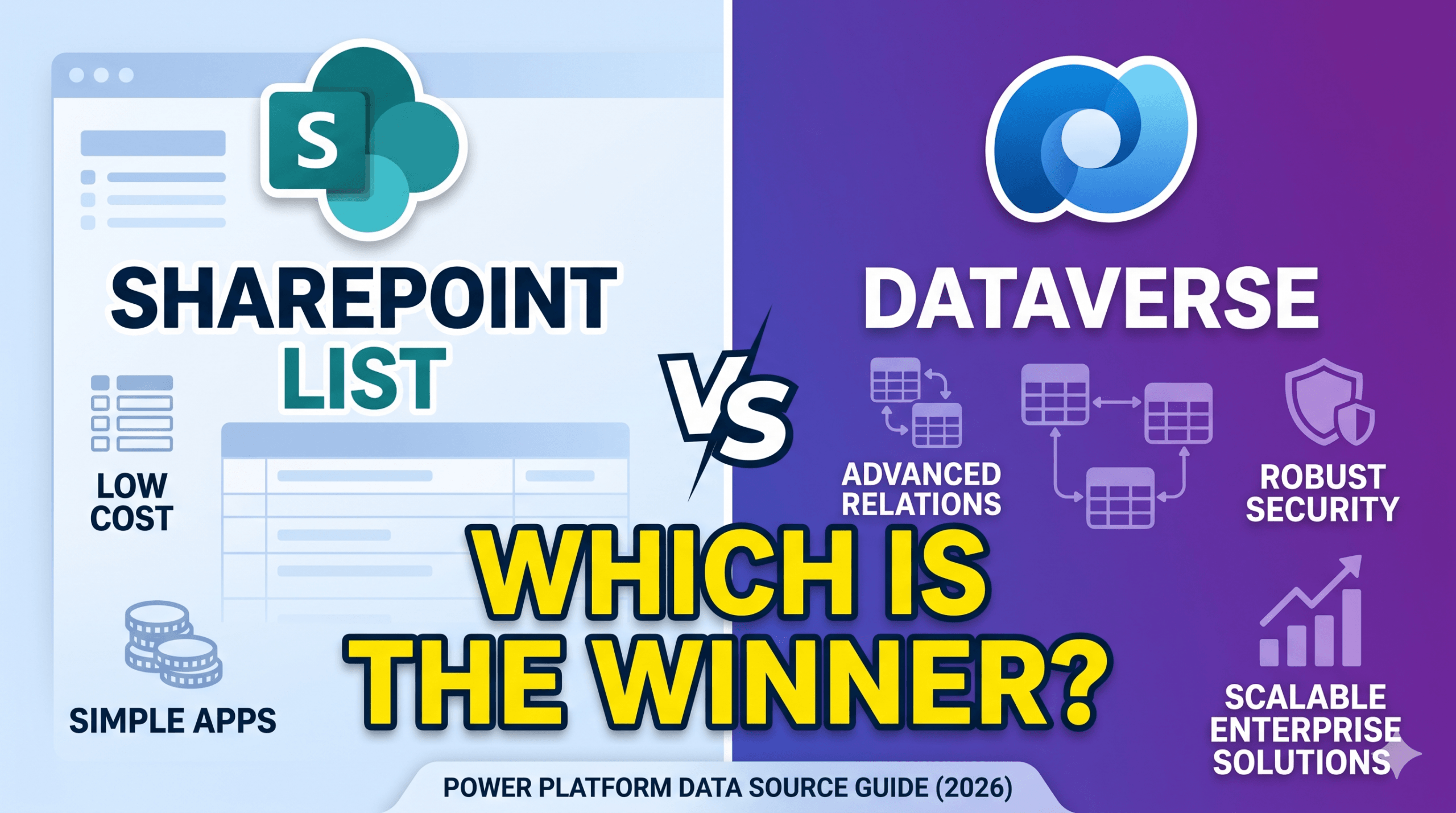 Best SharePoint List vs Dataverse: Essential 2026 Guide