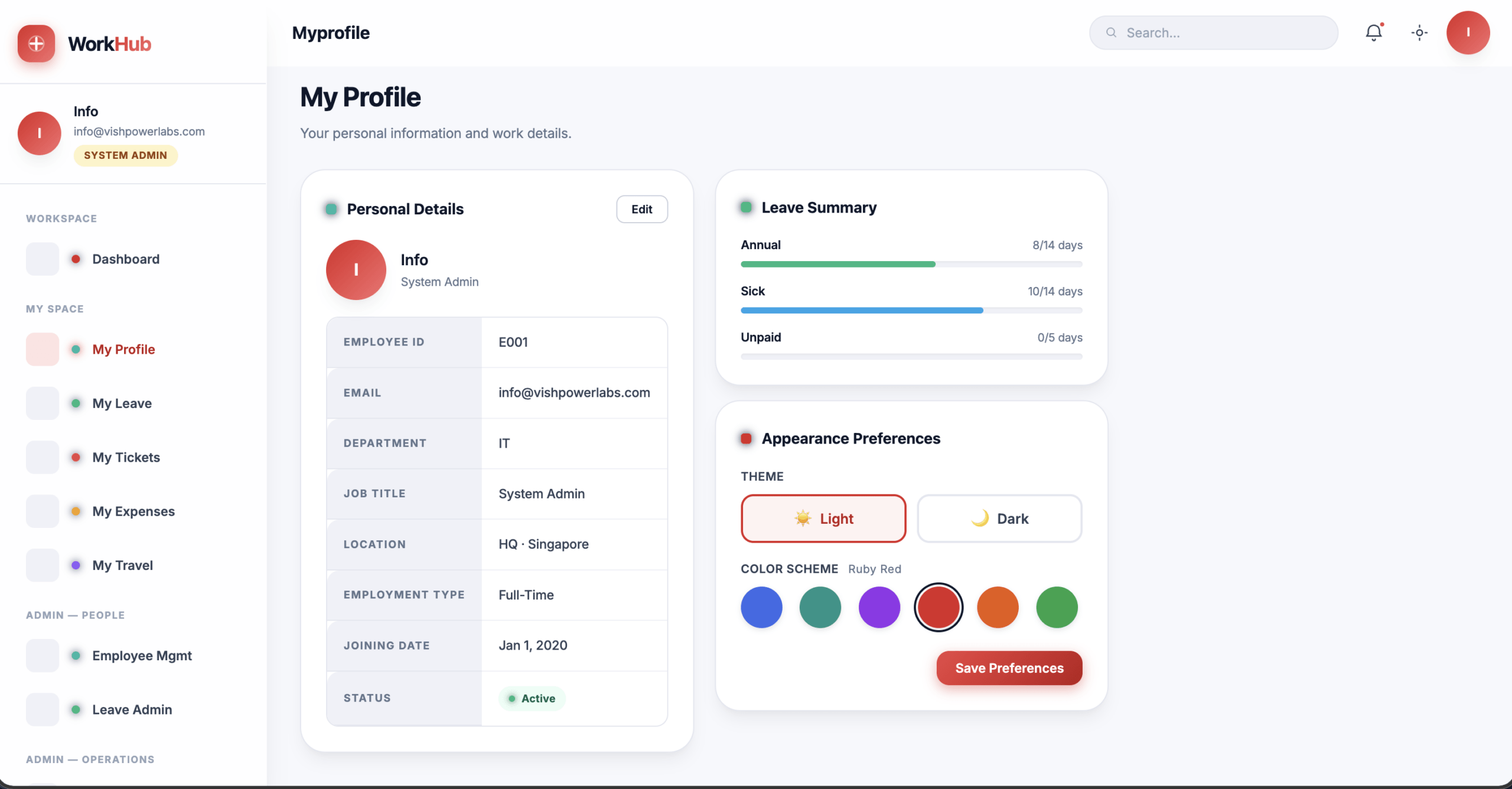 Microsoft 365 digital employee hub Power Apps Code Apps homepage showing unified employee services dashboard